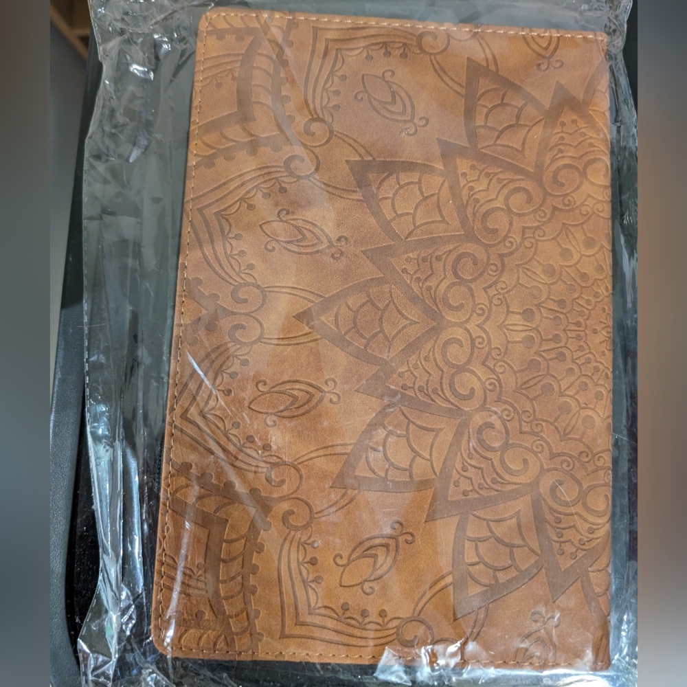 2 for $20 - BRAND NEW Brown Mandala Case for Samsung A8 Tablet